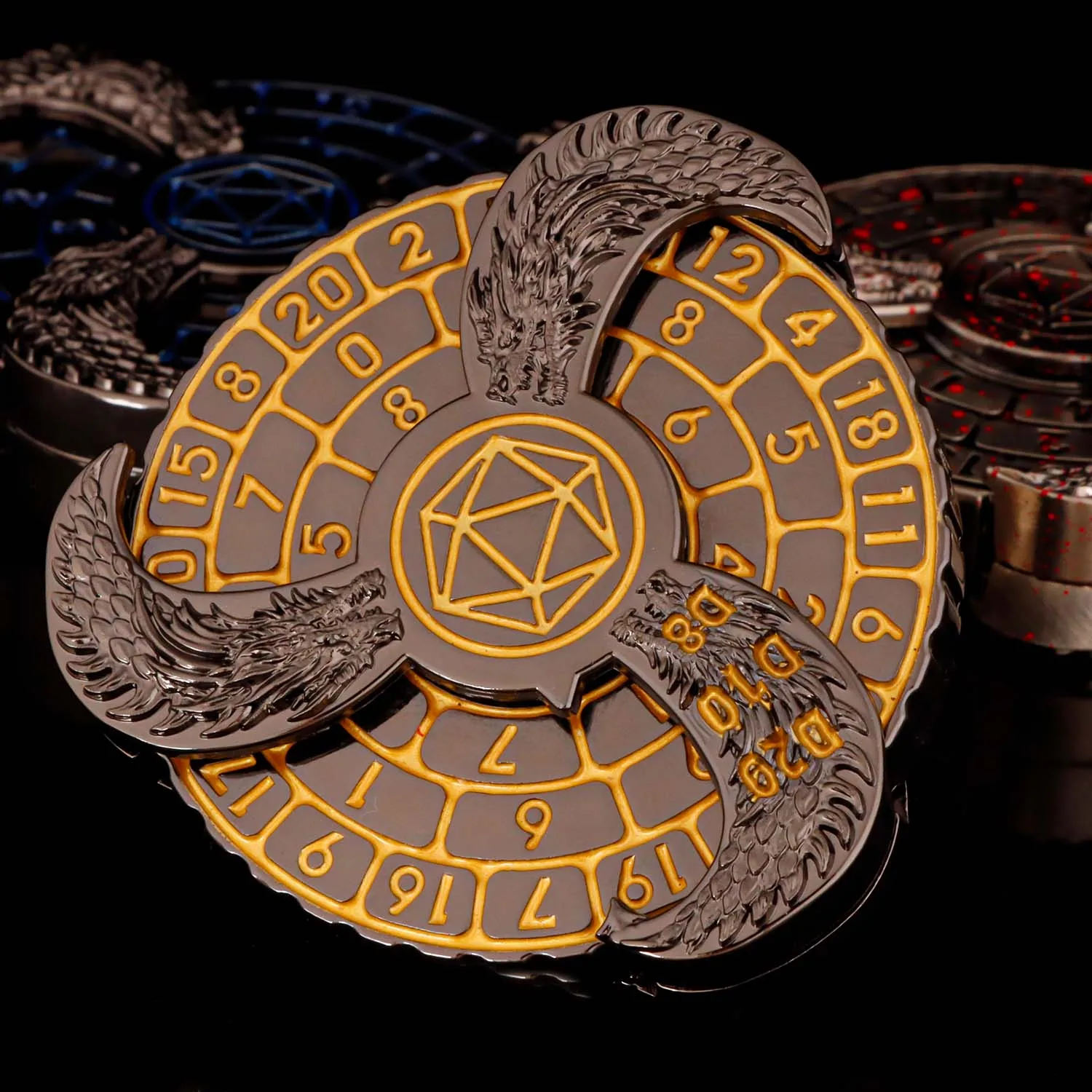 RPG Dice Set Fidget Spinner - Image 2