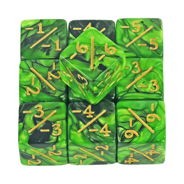 Magic the Gathering +1/+1 and -1/-1 Counter Dice - Image 5