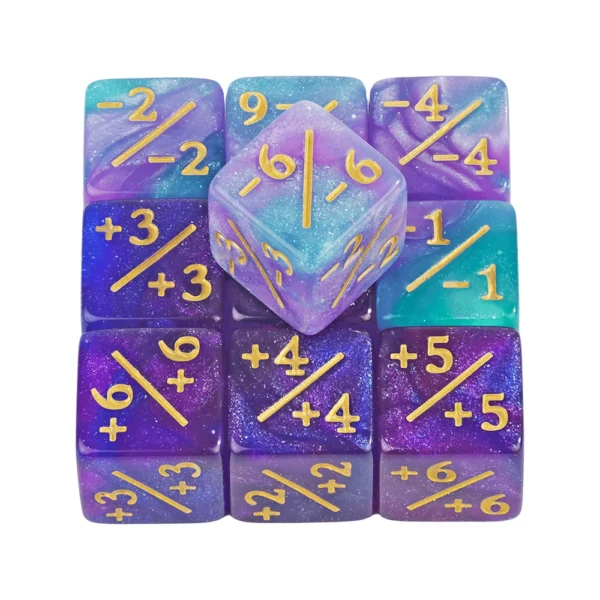 Magic the Gathering +1/+1 and -1/-1 Counter Dice - Image 2