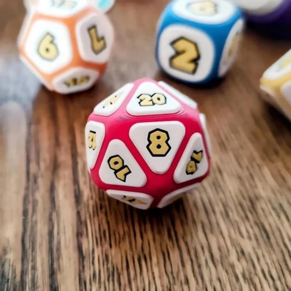 Mario Party Inspired TTRPG Dice Set - Image 2