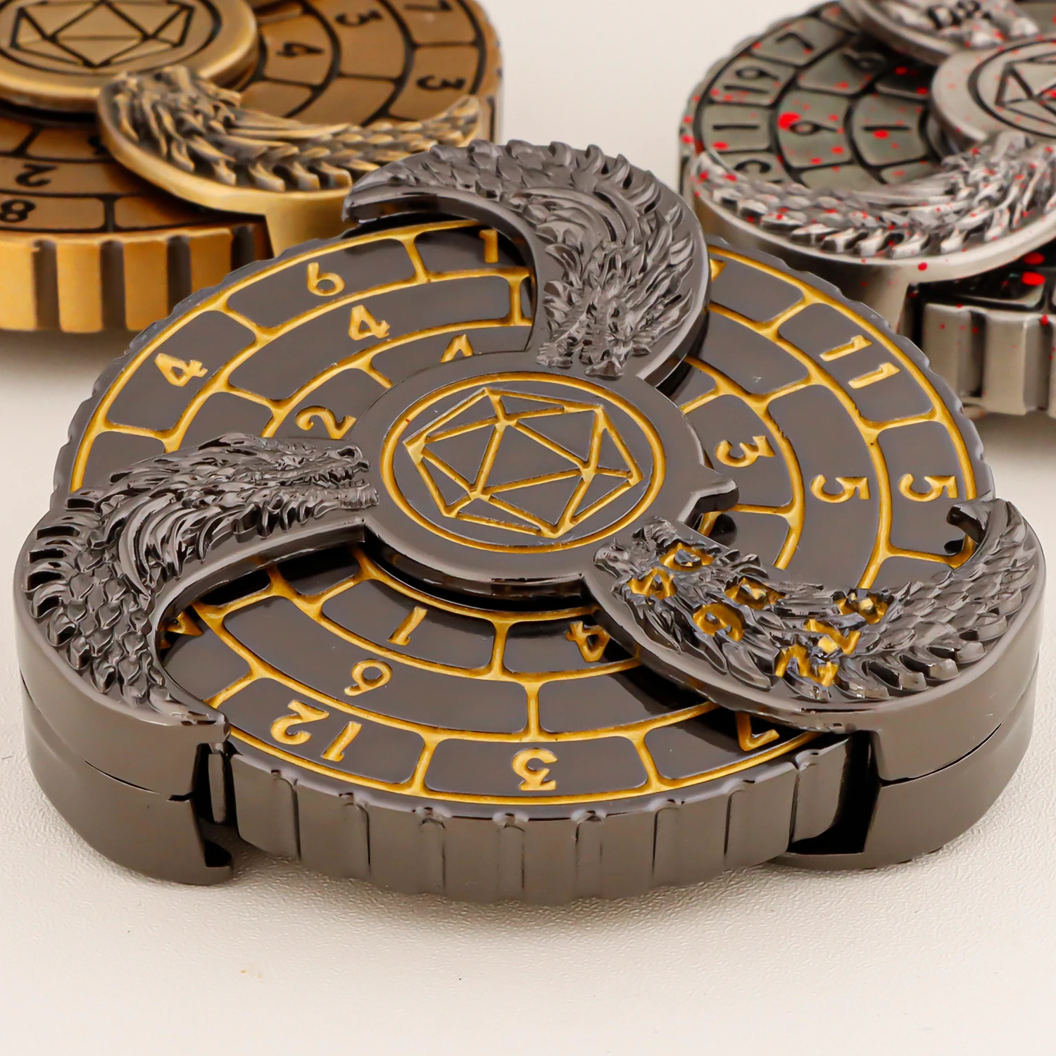 RPG Dice Set Fidget Spinner